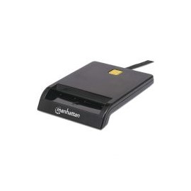 Lector De Tarjetas Inteligentes Manhattan 102049 Usb 2.0 Negro