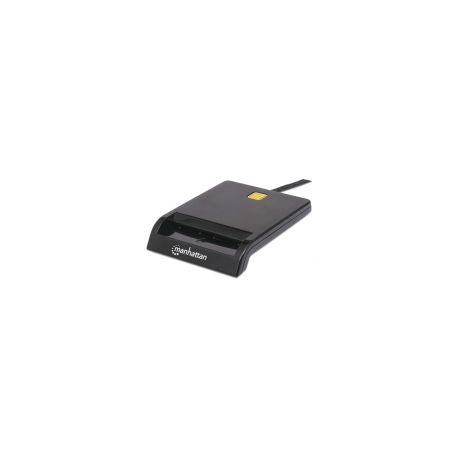 Lector De Tarjetas Inteligentes Manhattan 102049 Usb 2.0 Negro