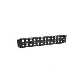 Panel De Parcheo Tripp Lite N062-024-Kj 1U Rack 24X Puertos Montaje En Bastidor Negro