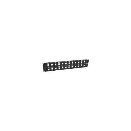 Panel De Parcheo Tripp Lite N062-024-Kj 1U Rack 24X Puertos Montaje En Bastidor Negro