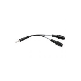 Cable Tripp Lite Divisor De 3.5Mm A 2X 3.5Mm Hembra 15Cm P318-06N-Mff