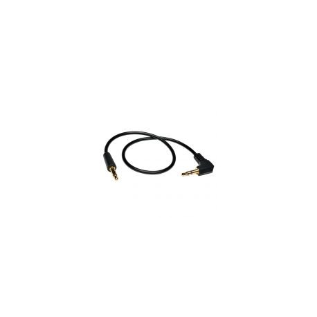 Cable Tripp Lite 3.5Mm Macho Clavija En Angulo Recto 1.83M Negro