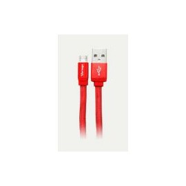 Cable Usb Vorago Cab-113 Rojo Usb 2 A Micro Usb 1.0 Metros Bolsa