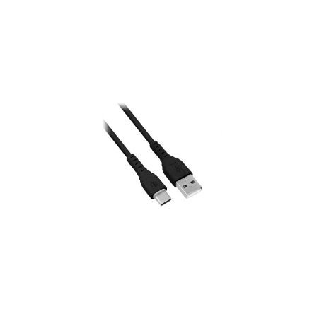 Cable Brobotix 6001776 Usb-A Macho - Usb-C Macho 1M Carga Rápida Negro