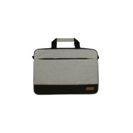 Maletin De Poliéster Para Laptop Perfect Choice Pc-084037 Tamaño Hasta 15.6" Bolsa Lateral Gris