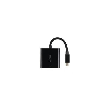 Adaptador Acteck Mini Displayport Macho - Hdmi Hembra Negro Ac-934770