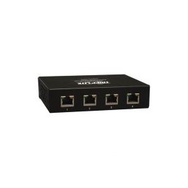 Divisor De Video Tripp Lite Vga 4 Puertos Sobre Cat5 / Cat6 60Hz Vga Rj-45 Rango De 305M B132-004-2