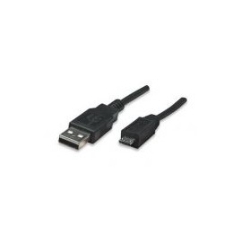 Cable Manhattan Usb 2.0 A Macho A Micro Usb 2.0 B Macho 1M 307161