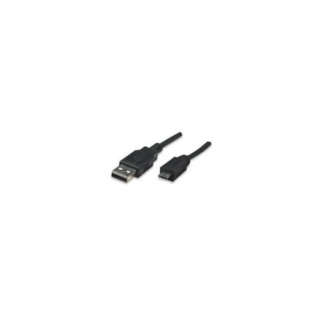 Cable Manhattan Usb 2.0 A Macho A Micro Usb 2.0 B Macho 1M 307161