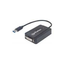 Cable Adaptador Manhattan Usb 3.0 A Dvi-I 1080P 152310