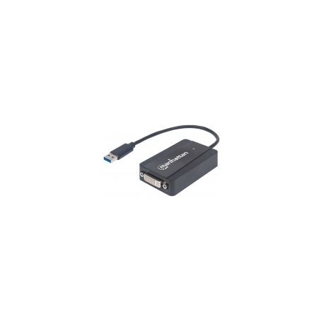 Cable Adaptador Manhattan Usb 3.0 A Dvi-I 1080P 152310