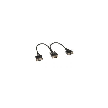 Cable Tripp Lite Divisor En Y Vga Hd15 A 2X Hd15 Hembra 30Cm Negro