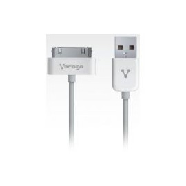 Cable Usb Apple 30 Pines Cab-114 Vorago Blanco 1.5 Metros