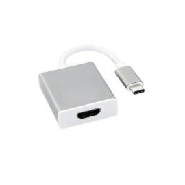 Adaptador Hdmi Brobotix 569441 Usb-C Macho - Hdmi Hembra 13Cm Blanco