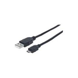 Cable Usb Manhattan Alta Velocidad Usb 2.0 A A Micro Usb 2.0 B 3M