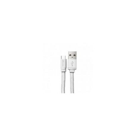 Cable Usb Tipo C Vorago Cab-123 Carga Rapida 1M Blanco