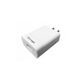 Cargador Pared Carga Rapida Vorago Au-302 Quick Charge 2.4A Blanco