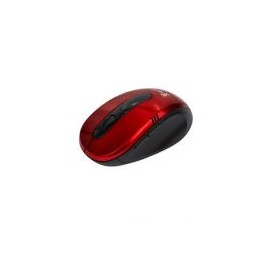 Mouse Klip Xtreme Kmw-330Rd Óptico 1600Dpi 3 Botones Inalámbrico Rf Usb-A Rojo