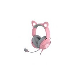 Audífonos Gamer Razer Kraken Kitty V2 Pro Rgb 7.1 Alámbrico Usb-A 2M Rosa Rz04-04510200-R3U1