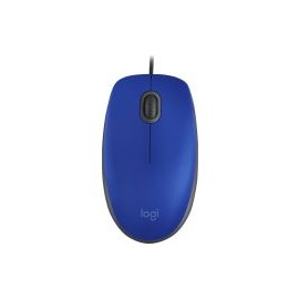 Mouse Logitech M110 Óptico 1000Dpi 3 Botones Alámbrico Usb-A Azul 910-006662