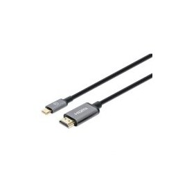 Cable Adaptador Manhattan 153591 Usb-C Macho A Hdmi Macho 4K 60Hz 1M Negro