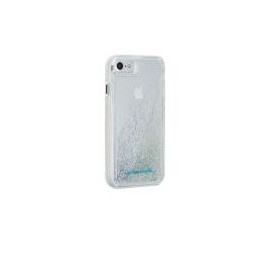 Funda Case-Mate Naked Tough Waterfall Para Ipone 7 4.7" Transparente Con Agua Y Brillos Cm034680