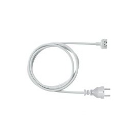 Cable De Poder Apple Para Macbook Conector Nema 5-15P Macho A Angular Macho 1.2 Mts Blanco Mk122Ll/A